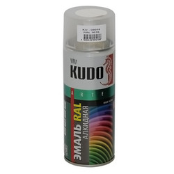Kudo Краска универсальная RAL 9016, 520мл, Краска универсальная | Артикул KU09016