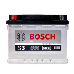 Аккумуляторная батарея Bosch 56 А/ч, 480 А | Артикул 0092S30060