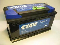 Аккумуляторная батарея Exide 95 А/ч, 800 А | Артикул EB950