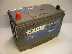 Аккумуляторная батарея Exide 100 А/ч, 850 А | Артикул EA1005
