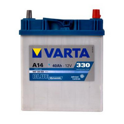 Аккумуляторная батарея Varta 40 А/ч, 330 А | Артикул 540126033