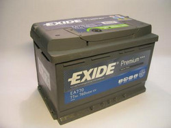 Аккумуляторная батарея Exide 77 А/ч, 760 А | Артикул EA770