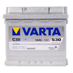 Аккумуляторная батарея Varta 54 А/ч, 530 А | Артикул 554400053