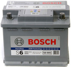 Аккумуляторная батарея Bosch 60 А/ч, 680 А | Артикул 0092S60050