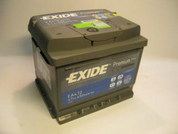 Аккумуляторная батарея Exide 47 А/ч, 450 А | Артикул EA472