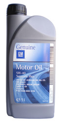    General motors Motor Oil SUPREME PLUS  |  1942064