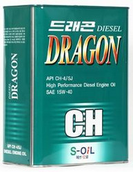    Dragon DIESEL CH-4 15W-40", 4  |  DCH15W4004