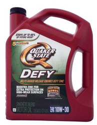    Quaker state Defy Synthetic Blend SAE 10W-30 Motor Oil  |  073102013476