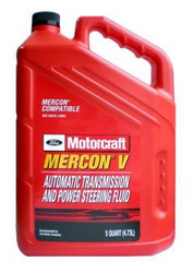 Трансмиссионные масла и жидкости ГУР: Ford Motorcraft Mercon V AutoMatic Transmission AND Power Steering Fluid , Синтетическое | Артикул XT55QM